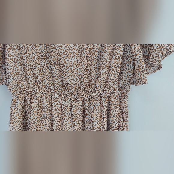 In Loom Leopard Print Sundress - Picture 8 of 10